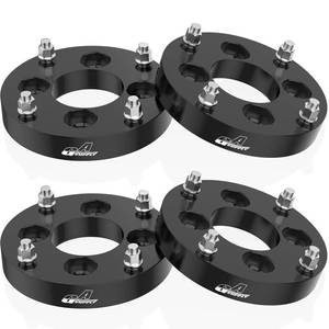 lot 291586 image: Retails for $106 GAsupply 4x110 to 4x156 Wheel Adapters Fit for Pioneer 500 700-2 700-4 Big Red, 1 inch 25mm 4x110mm to 4x156mm ATV Wheel Spacer Adapter Black with 12x1.5 Studs 74.1mm Hub Bore, 4pcs