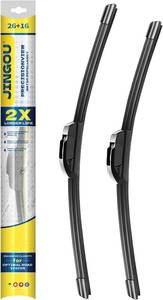 lot 291592 image: 26  16 Front Windshield Wiper Blades Compatible with 2009-2018 Toyota Corolla2013-2021 Toyota RAV4 OEM QUALITY Premium All-Season Automotive Replacement Wipers (Pack of 2)