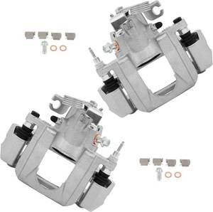 lot 291606 image: cciyu 18B5299 18B5298 Rear Left & Right Brake Calipers With Bracket For Ford For Edge 2011-2014,For Lincoln For MKX 2011-2015