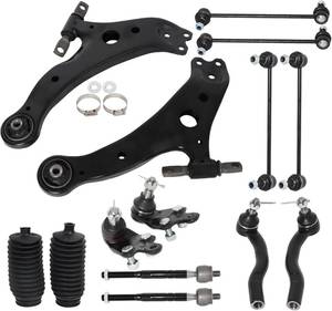 lot 391612 image: Silscvtt 14Pcs Front Lower Control Arm Tie Rods Replacement for Toyota Camry 2007-2011 K620333 K620334