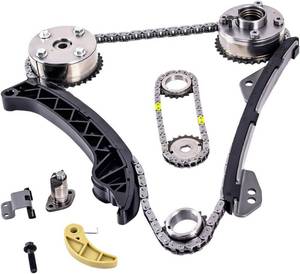 lot 391648 image: Retails for $105 Timing Chain Kit Compatible with Pontiac Vibe 2009-2010, Scion XD 2008-2009 2011-2014, Toyo-ta Corolla 2009-2015Matrix 2009-2014Prius 2011-2015, Replace 13050-0T021 13070-0T010