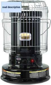 lot 291610 image: Retails for $250 Dyna-Glo WK24BK 23,800 BTU Indoor Kerosene Convection Heater
