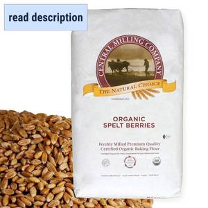 lot 391654 image: 100% Organic Spelt Berries - 25 lbs