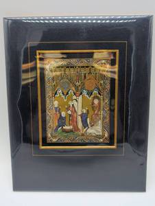 lot 4038 image: Psalter of St. Louis Biblical Illumination - Moses at the Burning Bush