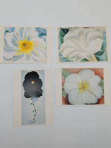 lot 4054 image: Georgia OKeeffe Flower Print Collection