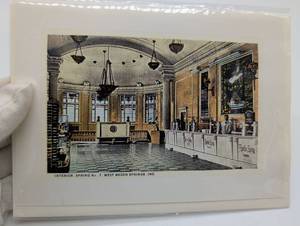lot 4066 image: West Baden Springs Hotel Interior Spring No. 7 Postcard