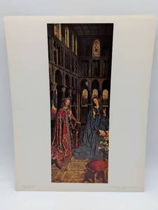 lot 4084 image: Jan van Eyck The Annunciation Art Print