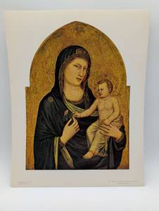 lot 4085 image: Giotto Madonna and Child Art Print