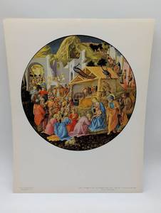 lot 4092 image: The Adoration of the Magi Art Print