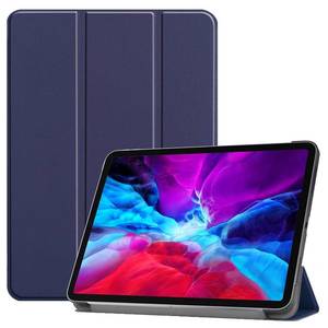 lot 26200 image: Apple iPad Pro 12.9 3rd 4th Generation(2018 2020 Release) Tablet Cover, Folio Stand Lightweight Leather Case for Apple iPad Pro 12.9 Gen 3rd 4th (KST-Dark Blue) - Retail $14