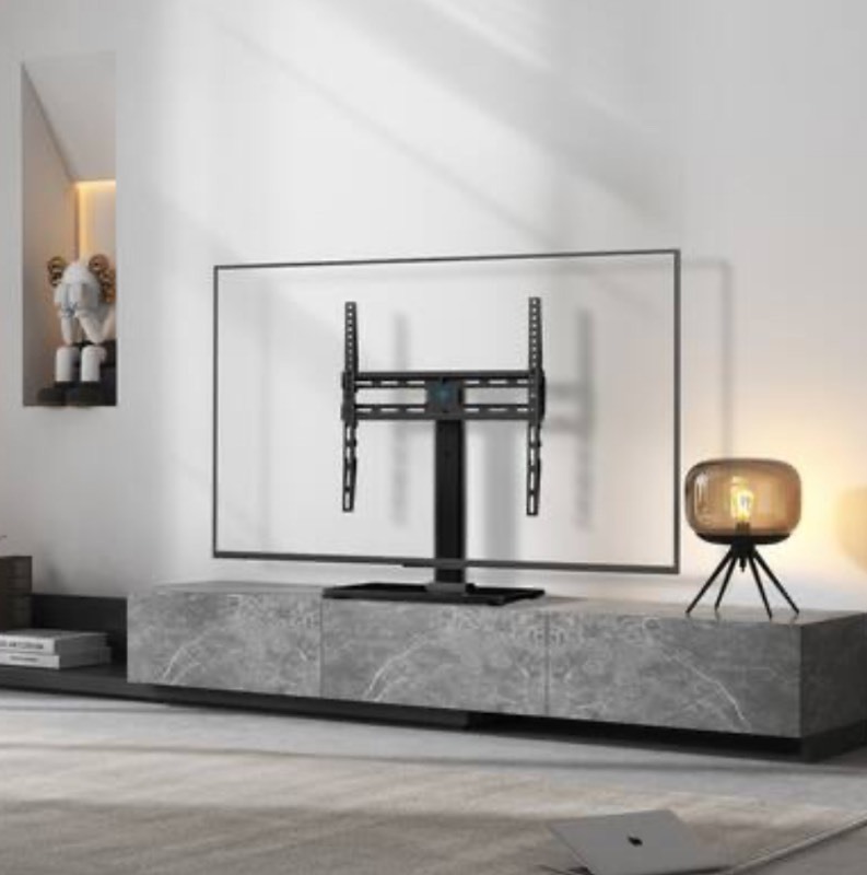 lot 57 image: Perlesmith - 3260 Tabletop TV Stand - Black