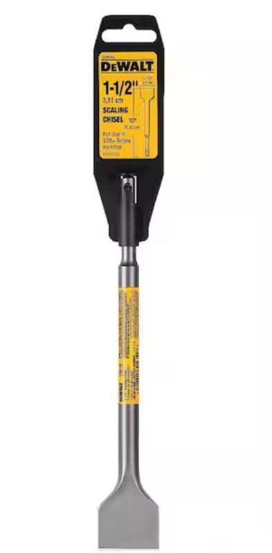 lot 258 image: DEWALT 10 in. x 1-12 in. SDS-Plus Scaling Chisel