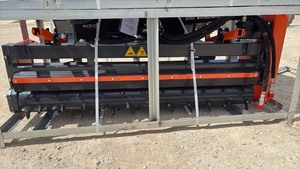 lot 214 image: Unused Industrial Skid Steer Power Rake Attachment