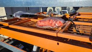 lot 2851 image: Unused Wolverine Long Blocking plate Forklift Cage  FC-41-40G
