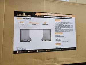 lot 2698 image: Landhonor 38 In Universal Quick Attach Mount Plate  LHR-SS38A