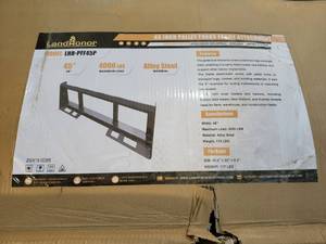 lot 2715 image: Landhonor 45 In Paller Fork Frame Attachment  LHR-PFF45P