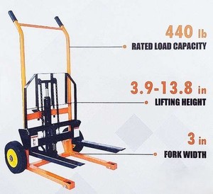 lot 2730 image: Landhonor Pallet Truck Dolly Lift  LHR-FL440