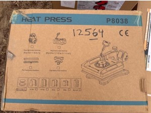 lot 2757 image: Landhonor 5 in 1 Heat Press  LHR-P8038