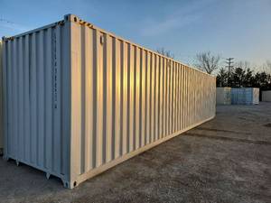 lot 2780 image: One Way Use 40 High Cube Storage Container, 2 Door Opening, End Opening  Wolverine LYGU4186534