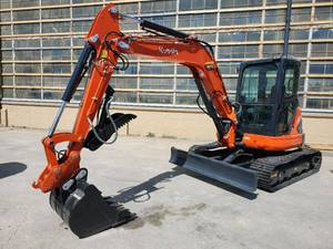 2020 Kubota U55-4 Mini Excavator | 1,529.8 Hours | Cab | Steel Tracks