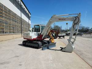 lot 36 image: Takeuchi TB280FR Mini Excavator  1,734 Hours  Cab  Thumb  Steel Tracks