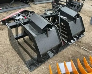lot 10641 image: Unused GIYI HWG-72 Skid Steer Hydraulic Grapple  72 Width