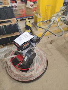 lot 106742 image: Unused Power Trowel  Model MS-1  Hand-Held  Manual Style