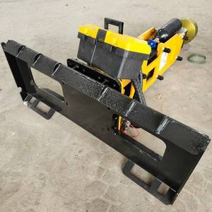 lot 106746 image: Unused CAPTOK CK-D680 Hydraulic Pile Hammer Skid Steer Attachment