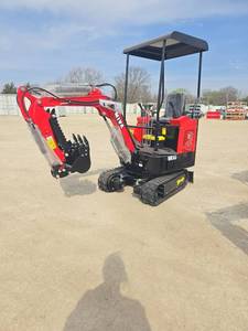 lot 106966 image: MIVA VA15 Mini Excavator  13.5HP  1.5 Ton  Crawler