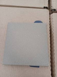 lot 30820 image: 14 Boxes Quarry Tile, 6x6 Inch, Shadow Gray