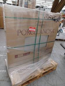 lot 30821 image: 8 Pieces Of Large Porcelain Tile