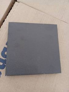 lot 30822 image: 34 Boxes Black Quarry Tile, 6x6 Inch, 11 Sq Ft Per Box