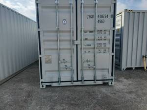 lot 2270 image: 40 High Cube Storage Container, APPROX 102 TALL X 96 WIDE X 40 DEEP  LYGU4187248  Container Is Damaged