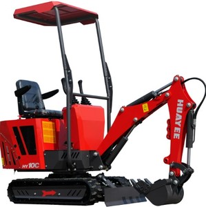lot 2272 image: HUAYEE HY10C Mini Excavator  13.5HP Gas  Compact Unit