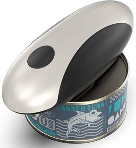 lot 1162 image: Electric Can Opener, Open Cans with a Simple Press of a Button Automatic, Hands-free, Smooth Edges, Type-C Rechargeable, Fits for All Can Sizes