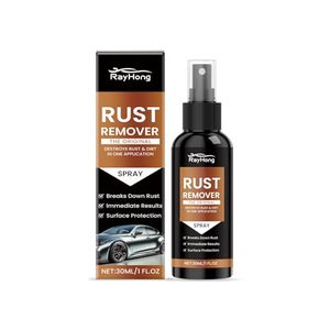 lot 1203 image: FreeSinger 2 Pack Rust Remover Spray for Metal Tools, Chains, Iron Out Rust Stain Remover, Multi-Surface Cleaner, Fast-Acting Oxidation Remover