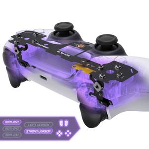 lot 1204 image: eXtremeRate Strong Version Whole Clicky Kit V2 for PS5 Controller BDM-050 060 Shoulder Face Buttons, Micro Switch L2R2 Clicky Hair Trigger Kit Tactile L1R1 Face Buttons Mouse Click for PS5 Controller