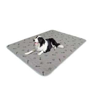 lot 1224 image: Peepeego 2Pack Pee Pads for Dogs ReusableFree Dog Comb, Waterproof Rug 36x48, Absorbent Puppy Pads Washable, Non Slip Protector for Bed Couch Carpet