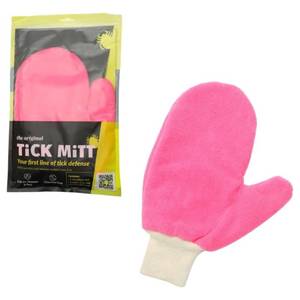 lot 1238 image: TiCK MiTT Pink Tick Removal Glove for Pets & People Gently Remove Ticks with Ease - Chemical-Free, Durable, Portable Tick Management Tool for Outdoor Adventures & Everyday Use