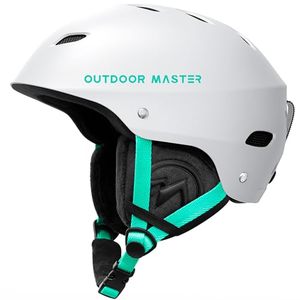 lot 1242 image: OutdoorMaster Kelvin Ski Helmet - Snowboard Helmet for Men, Women & Youth Black