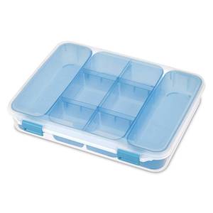 lot 1350 image: STERILITE Divided Case, Multicolor