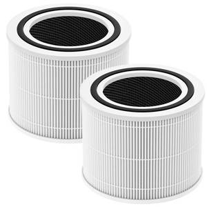 lot 1408 image: 2 Pack Core 300 Replacement Filter for LEVOIT Core 300 Core 300-P Core 300S-P Air Purifier, Core 300-RF