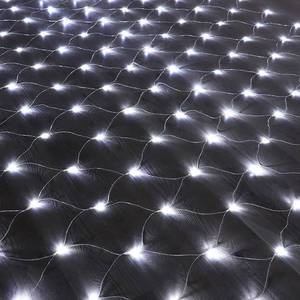 lot 1418 image: Christmas Net Lights Outdoor Mesh Lights 200 LED Net Mesh String Lights Plug in 9.8ft x 6.6ft Fairy Lights W8 Modes Waterproof Lights for bushes,shrubs,Indoor,Christmas Tree,Halloween Decorations