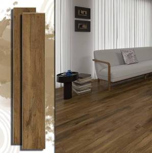 lot 1021 image: SPC Vinyl Flooring 5mm Thick  Waterproof Click Lock Rigid Core  IXPE Soundproof Underlayment  Easy Install Wood Look Plank,10 Planks (21.5 Sq. Ft) (Dark Oak