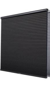 lot 1055 image: Persilux Custom Blackout Cellular Window Shades Cordless Blinds Honeycomb Blinds for Windows (White 23W x48H) Window Shades for Home, Room Darkening Cellular Door Blinds for Kitchen Easy to Install