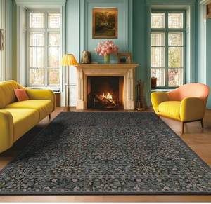 lot 1091 image: 8x10 Rugs for Living Room Washable Green Area Rug Rugs for Bedroom