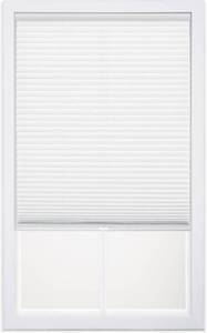 lot 1018 image: &nbspCordless Light Filtering Cellular Shade, 34W x 72H, White