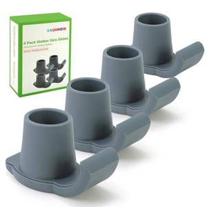 lot 3003 image: 4 Pack Walker Skis Glides Universal Sliders for Folding Walkers, Ideal Mobility Walker Accessories for Seniors