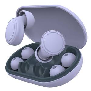 lot 3008 image: Ear Plugs for Sleeping 45dB Noise Cancelling Reusable Soft Silicone Ear Plugs for Noise Reduction Concert Earplugs for Shooting Snoring Airplanes Musicians Motorcycle with 8 Eartips Case Violet - Retail $18