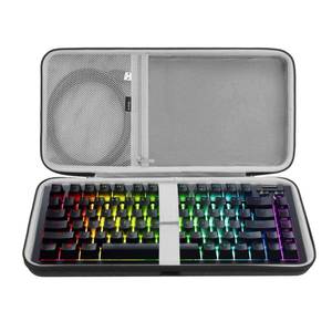 lot 3070 image: Geekria 75% 84 Key Mechanical Gaming Keyboard Case, Hard Shell Travel Carrying Bag, Compatible with Razer BlackWidow V4  BlackWidow V4 Pro, GMMK PRO, Keychron Q1 HE (Slim) - Retail $25